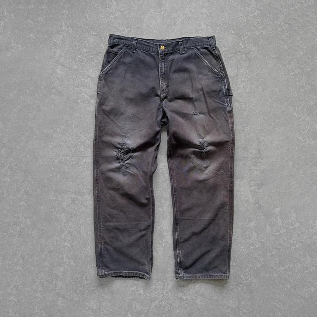 Carhartt Men's Trousers - Navy - 37" on Productcaster.