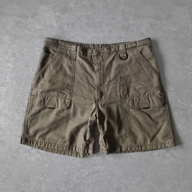 Wrangler Men's Shorts - Khaki - 38" on Productcaster.