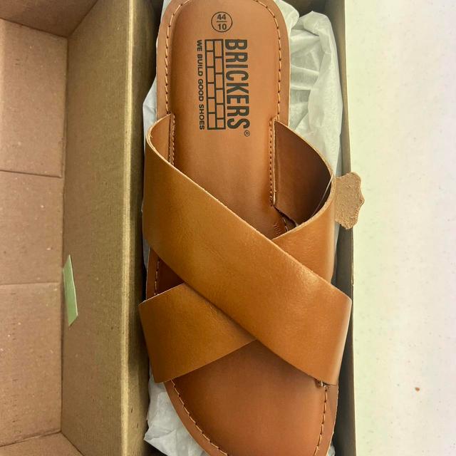 Men's Sandals - Tan - UK 9 on Productcaster.