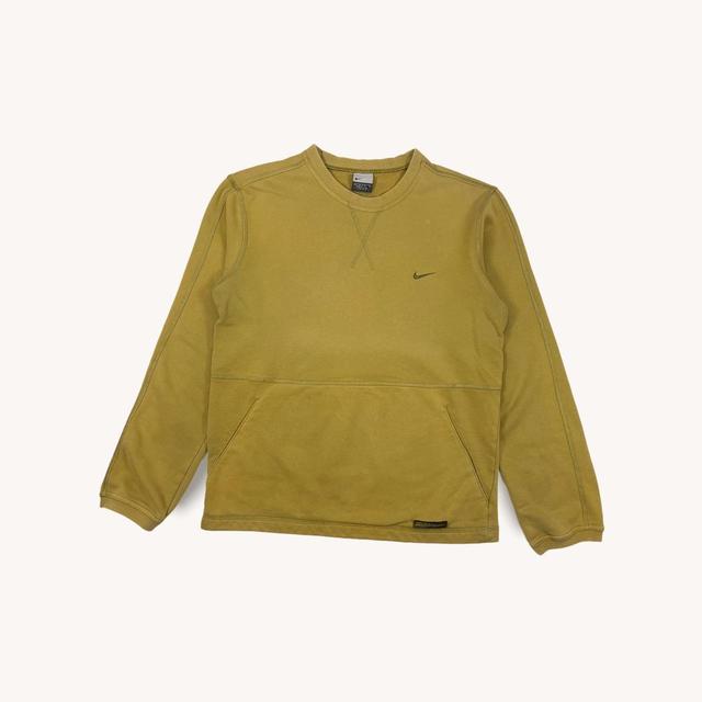 Nike Men's Sweatshirt - Tan - S on Productcaster.