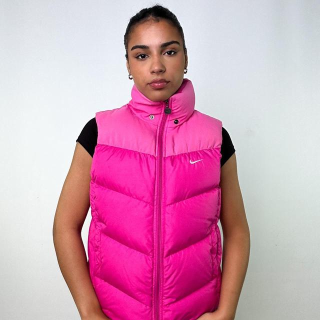 Nike Women's Gilet - Pink - M on Productcaster.