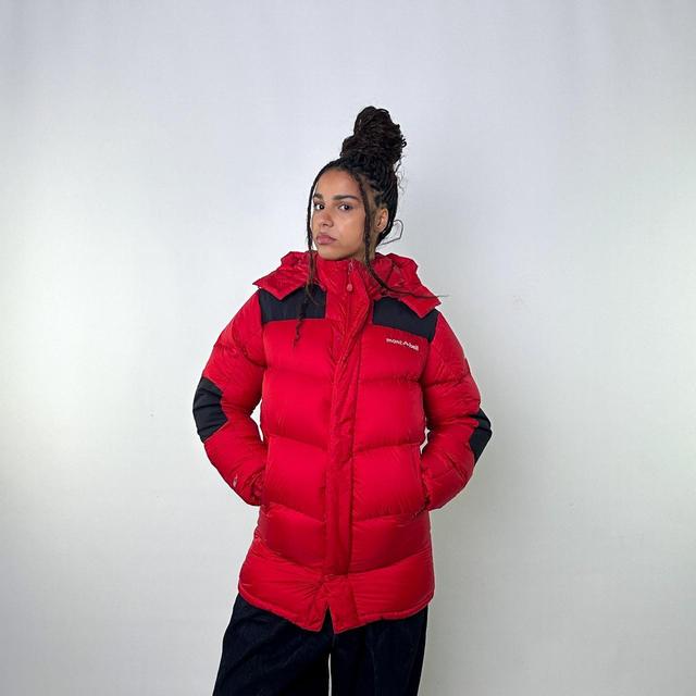 Montbell Men's Puffer - Red - S on Productcaster.