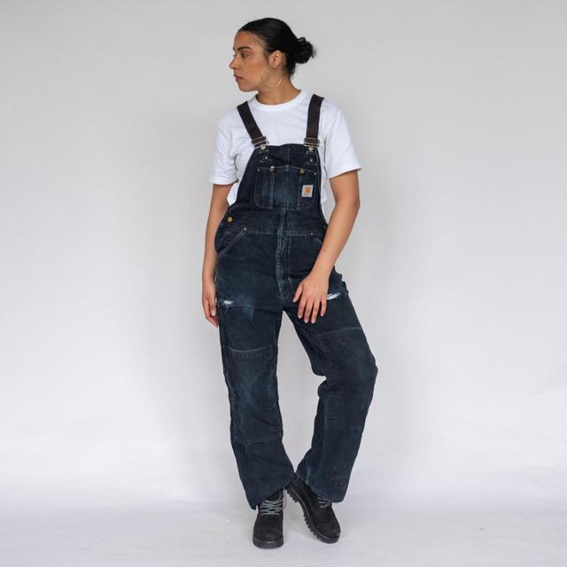 Carhartt Women's Dungarees - Black - M on Productcaster.