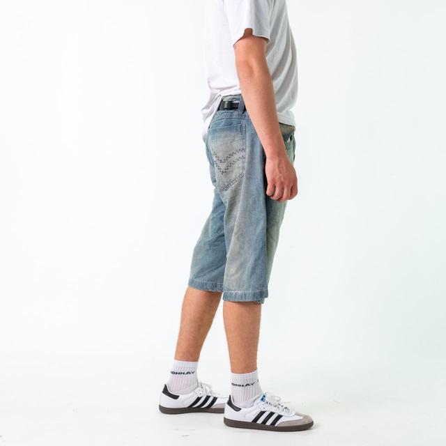 Vintage Men's Shorts - Blue - 36" on Productcaster.