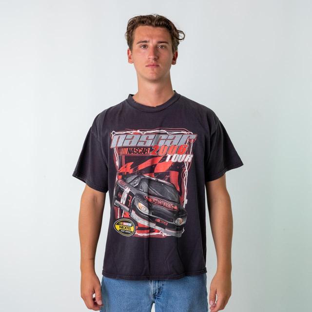 NASCAR Men's T-shirt - Black - XL on Productcaster.