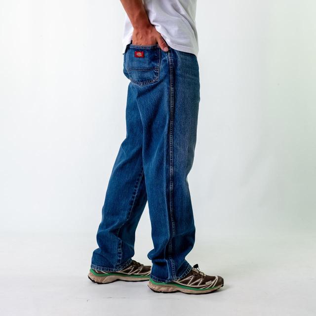 Dickies Men's Jeans - Blue - 34" on Productcaster.