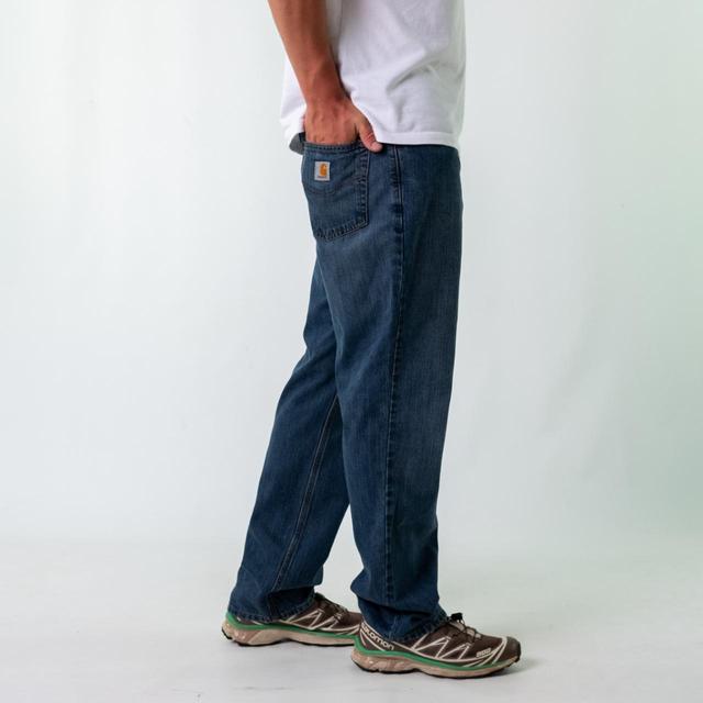 Carhartt Men's Jeans - Blue - 34" on Productcaster.