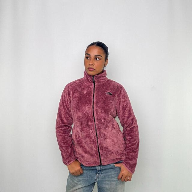 The North Face Women's Sweatshirt - Burgundy - L on Productcaster.