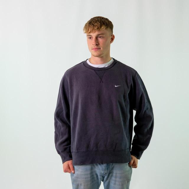 Nike Men's Sweatshirt - Navy - XL on Productcaster.