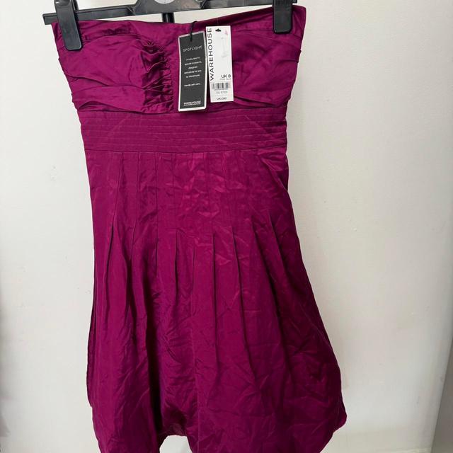 Warehouse Women's A-line Dress - Purple - S on Productcaster.