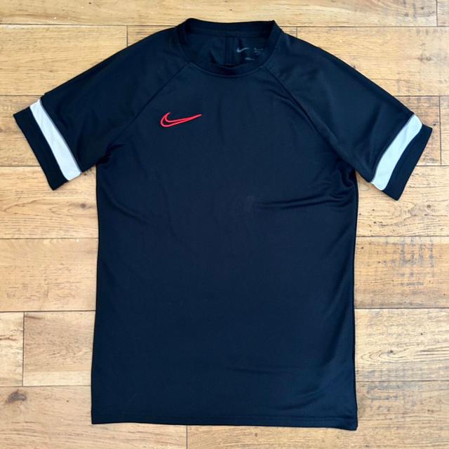 Nike Men's T-shirt - Black/White - M on Productcaster.