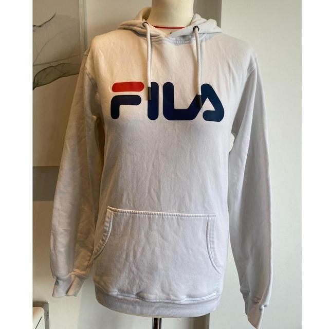 Fila Women's Hoodie - White - XS on Productcaster.