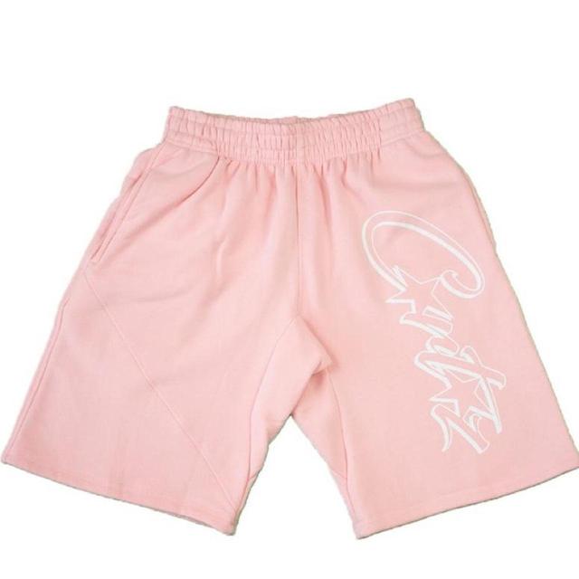 Corteiz Men's Shorts - Pink - XL on Productcaster.