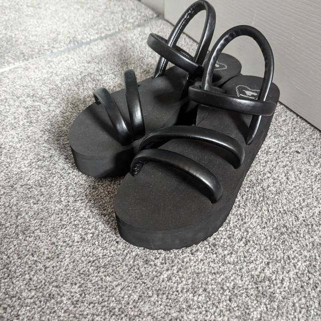 Rocket Dog Women's Sandals - Black - UK 8 on Productcaster.