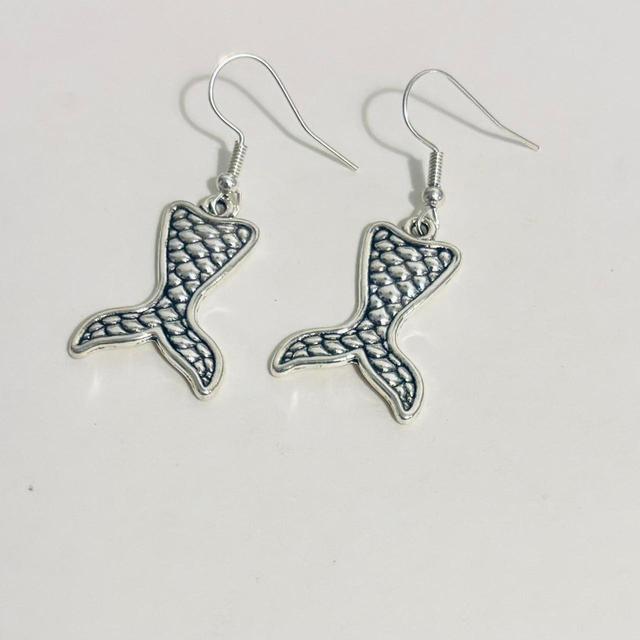 Women's Earrings - Silver on Productcaster.