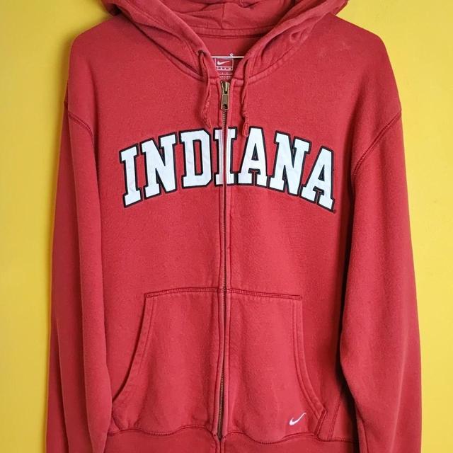 Nike Men's Hoodie - Red - S on Productcaster.