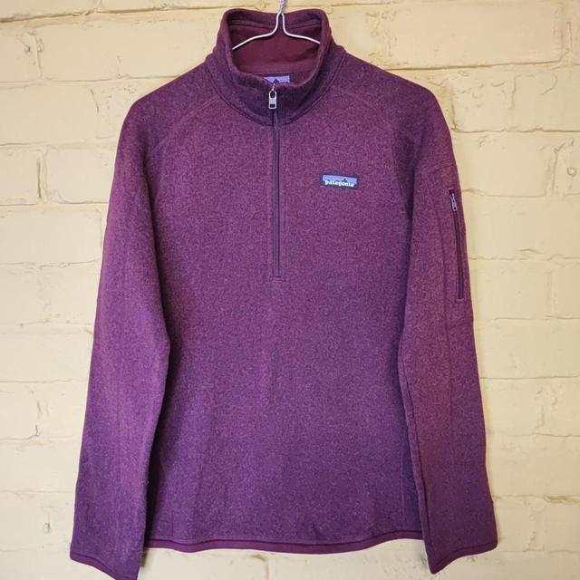 Patagonia Men's Sweatshirt - Burgundy - S on Productcaster.