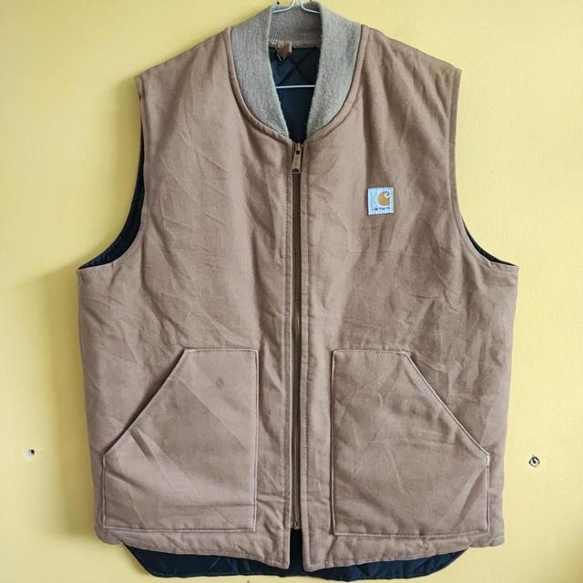 Carhartt Men's Gilet - Tan - XL on Productcaster.