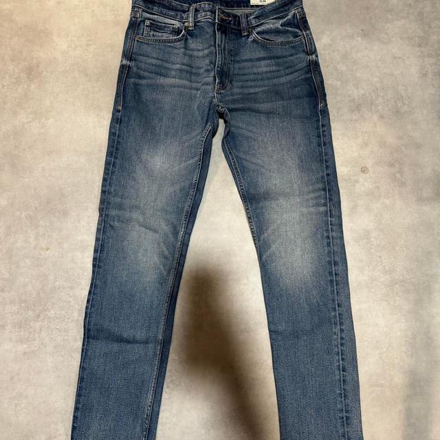 Vintage Men's Slim Jeans - Navy - 32" on Productcaster.