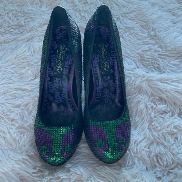 Iron Fist Women's Footwear - Purple/Green - UK 3 on Productcaster.