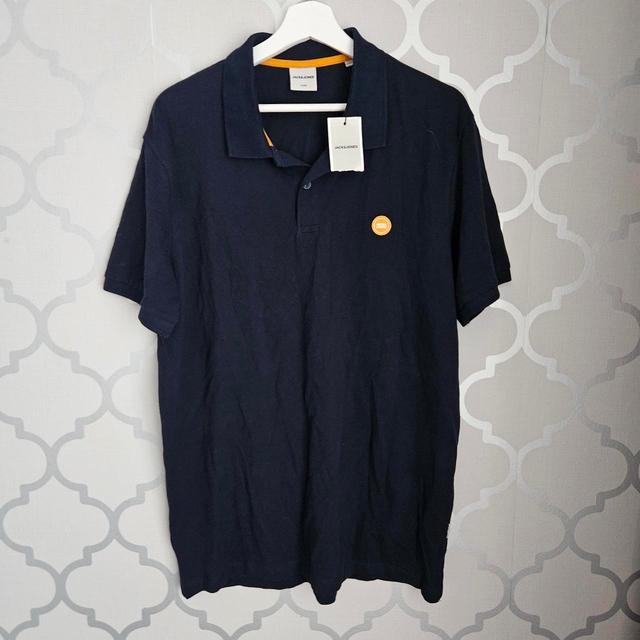 Jack & Jones Men's T-shirt - Navy - L on Productcaster.