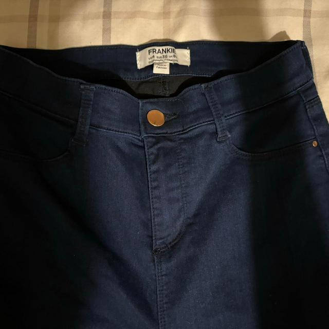 Women's Jeans - Navy/Blue - UK 8 on Productcaster.