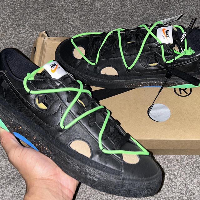 Off-White Men's Trainers - Black - UK 13 on Productcaster.