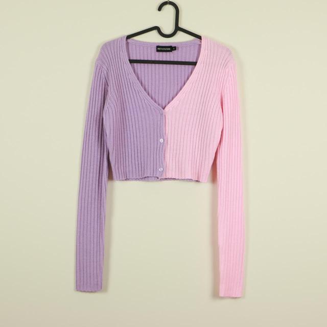 PrettyLittleThing Women's Cardigan - Pink - S on Productcaster.