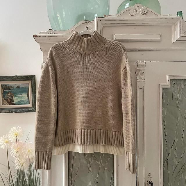 Zara Women's Jumper - Brown/Tan - S on Productcaster.