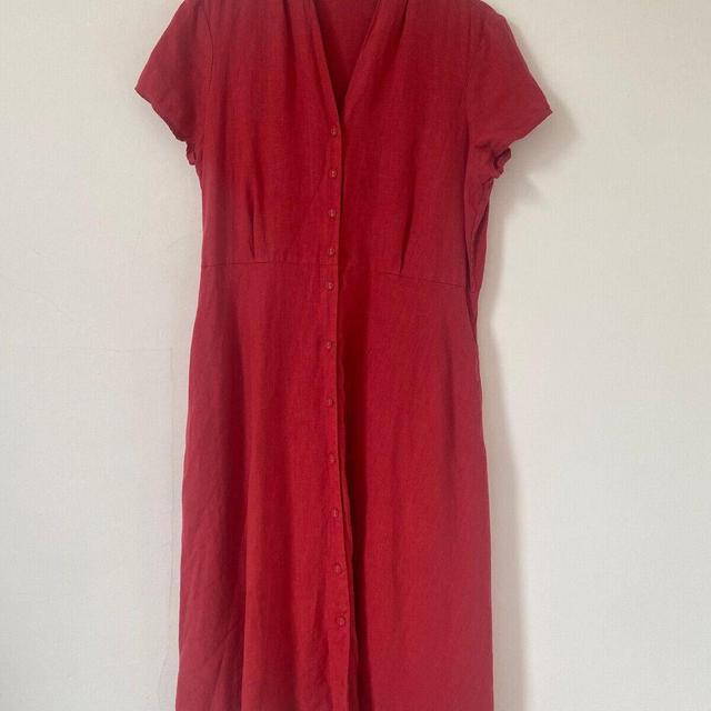 Seasalt Women's Dress - Red - 14 on Productcaster.