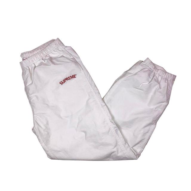 Supreme Men's Sweatpants - White - S on Productcaster.