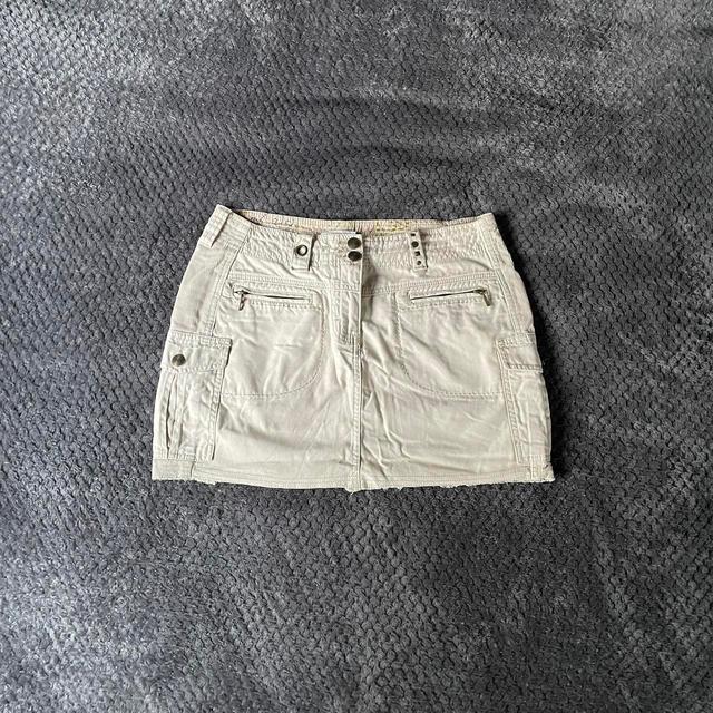 Next Women's Casual Skirt - Cream/Tan - UK 12 on Productcaster.