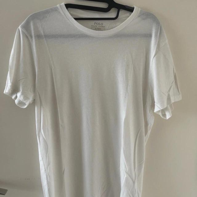 Polo Ralph Lauren Men's T-shirt - White - M on Productcaster.