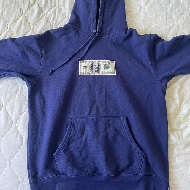 Supreme Men's Hoodie - Blue - M on Productcaster.