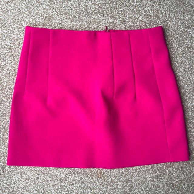 Zara Women's Skirt - Pink - M on Productcaster.