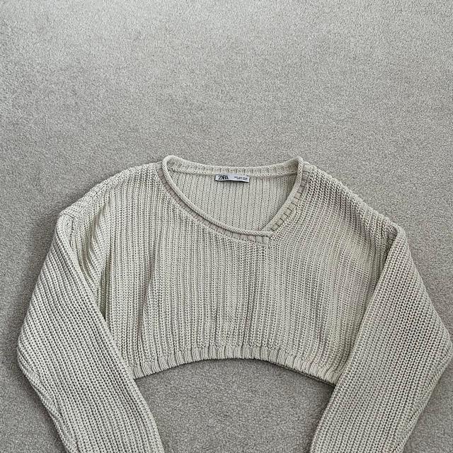 Zara Women's Jumper - Cream - S on Productcaster.