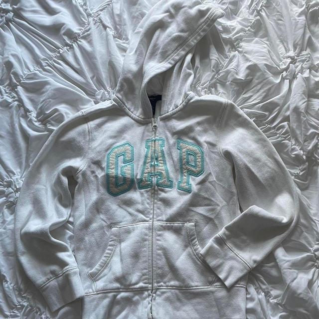 Gap Women's Hoodie - White - XS on Productcaster.