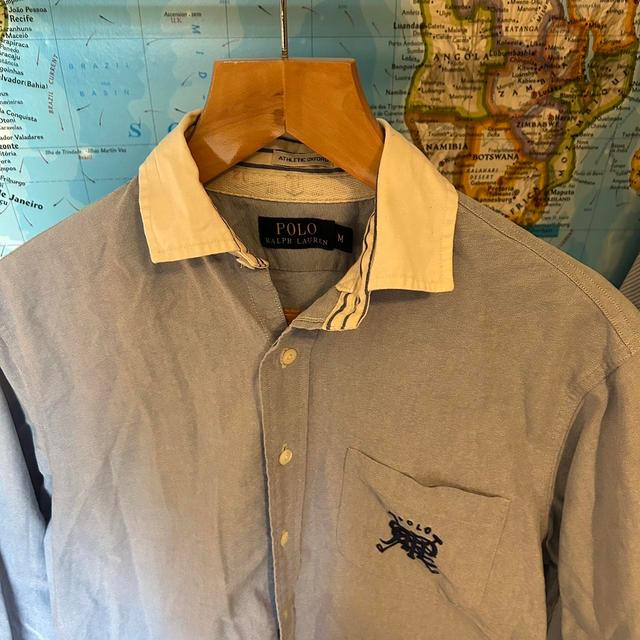 Ralph Lauren Men's Shirt - Blue - M on Productcaster.