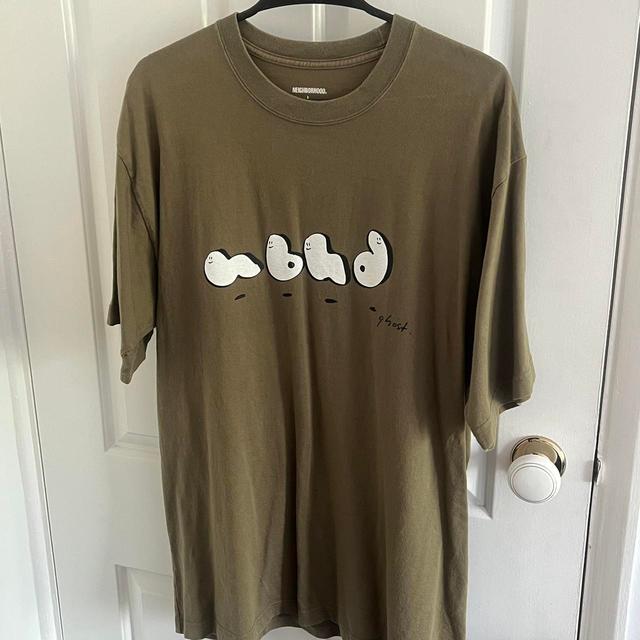 Neighborhood Men's T-shirt - Khaki - L on Productcaster.