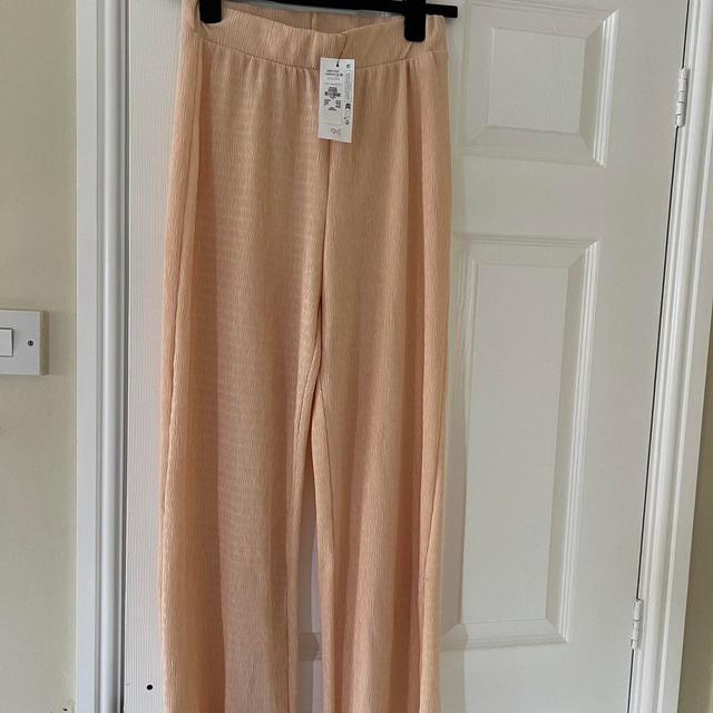 Primark Women's Trousers - Pink/Tan - M on Productcaster.