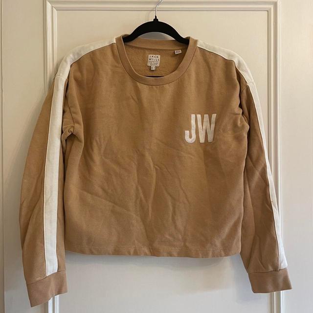 Jack Wills Women's Jumper - Tan - 8 on Productcaster.