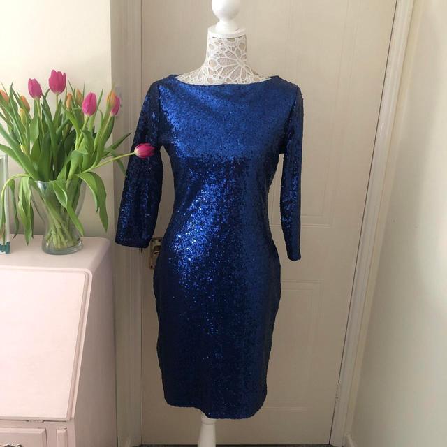 Next Women's Bodycon Dress - Blue - 12 on Productcaster.