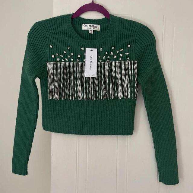 Miss Selfridge Women's Jumper - Green - 12 on Productcaster.