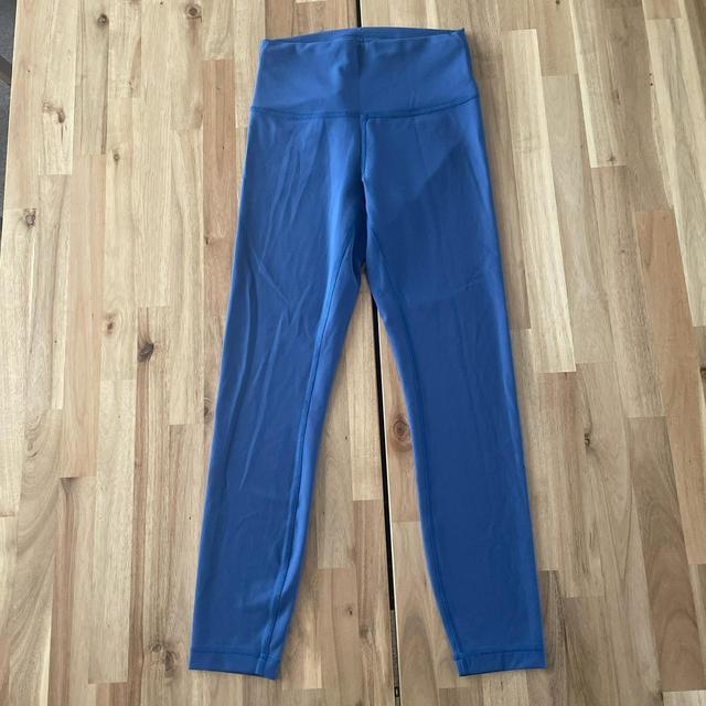 Lululemon Women's Leggings - Blue - UK 10 on Productcaster.