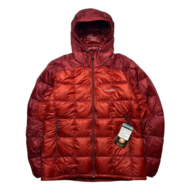 Montbell Men's Puffer Jacket - Red - L on Productcaster.