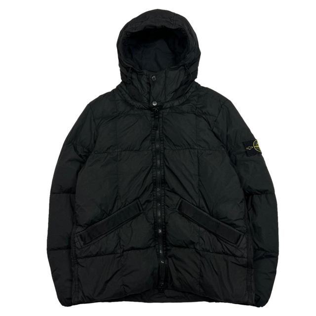 Stone Island Men's Puffer Jacket - Black - M on Productcaster.