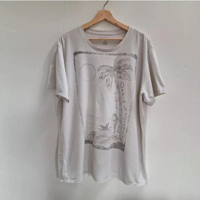 Ralph Lauren Men's T-shirt - White/Cream - XL on Productcaster.