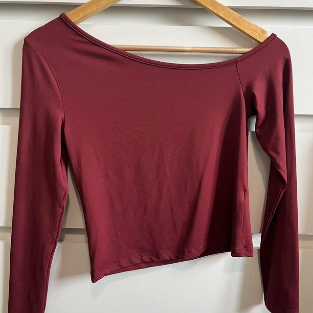 ASOS Design Women's Top - Burgundy - S on Productcaster.