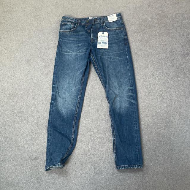 Men's Skinny Jeans - Blue/Navy - M on Productcaster.