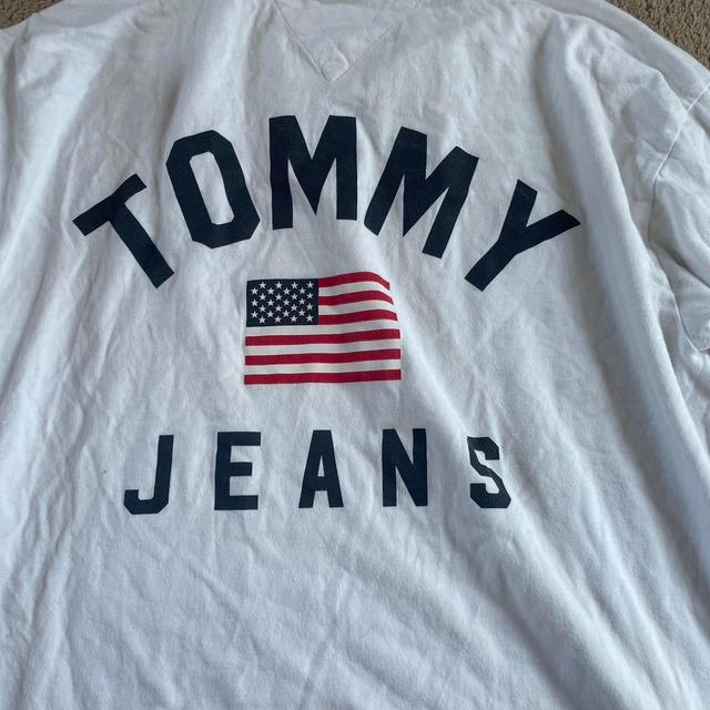 Tommy Hilfiger Men's T-shirt - White - M on Productcaster.